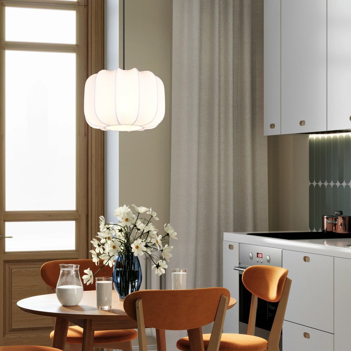 Lampadari & plafoniere: Pendelleuchte, Höhe anpassbar, 25 cm Ø – Nuovo (secondo la descrizione) da Kreuzlingen venduto da Smart-Light 5