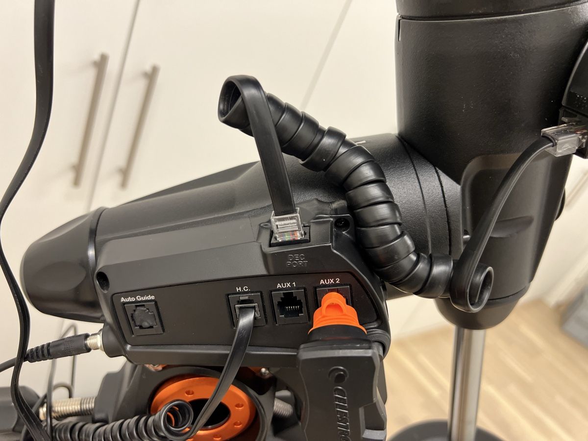 Celestron Telescopi: Celestron BrightStar Teleskop Montierung AVX – Usato da Meilen venduto da PCFlugi 1