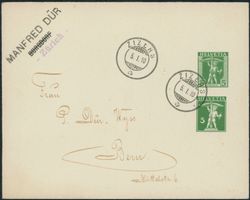 1907/10 - Privatganzsache - Brief - Tellknabe - Zizers GR