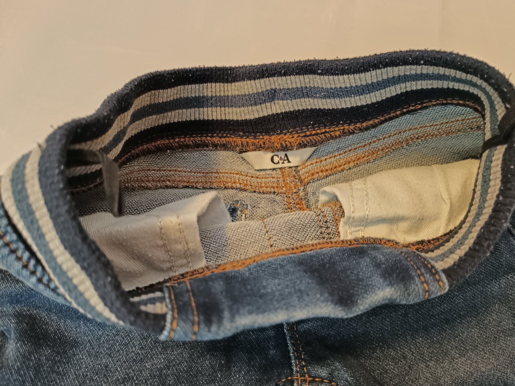 C&A Hosen: C&A Hose Gr 92 Kinder Blau mit elastischem Bund – Gebraucht aus Oberhofen Thun'see von cri_6md2 1