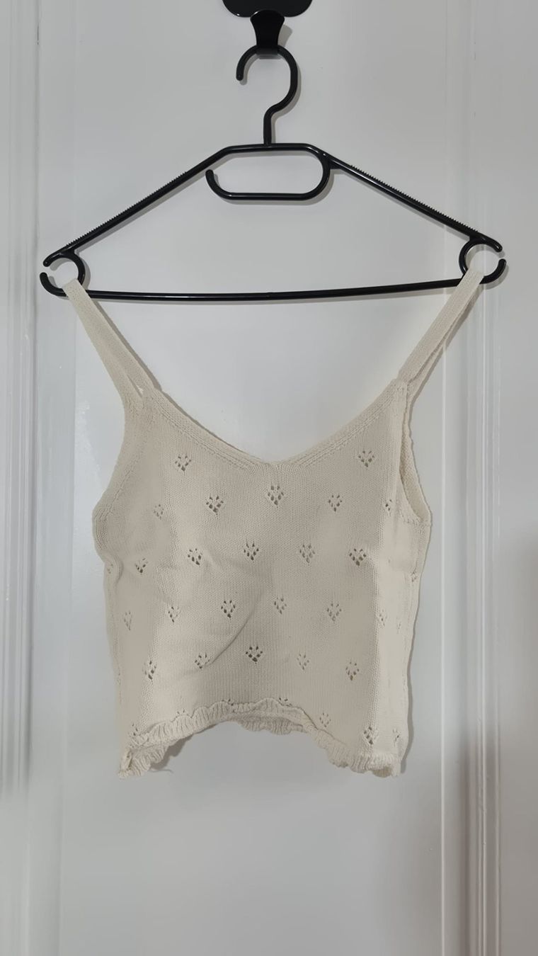 Tops: Strick Top beige – Neu (gemäss Beschreibung) aus Nidau von biasutti