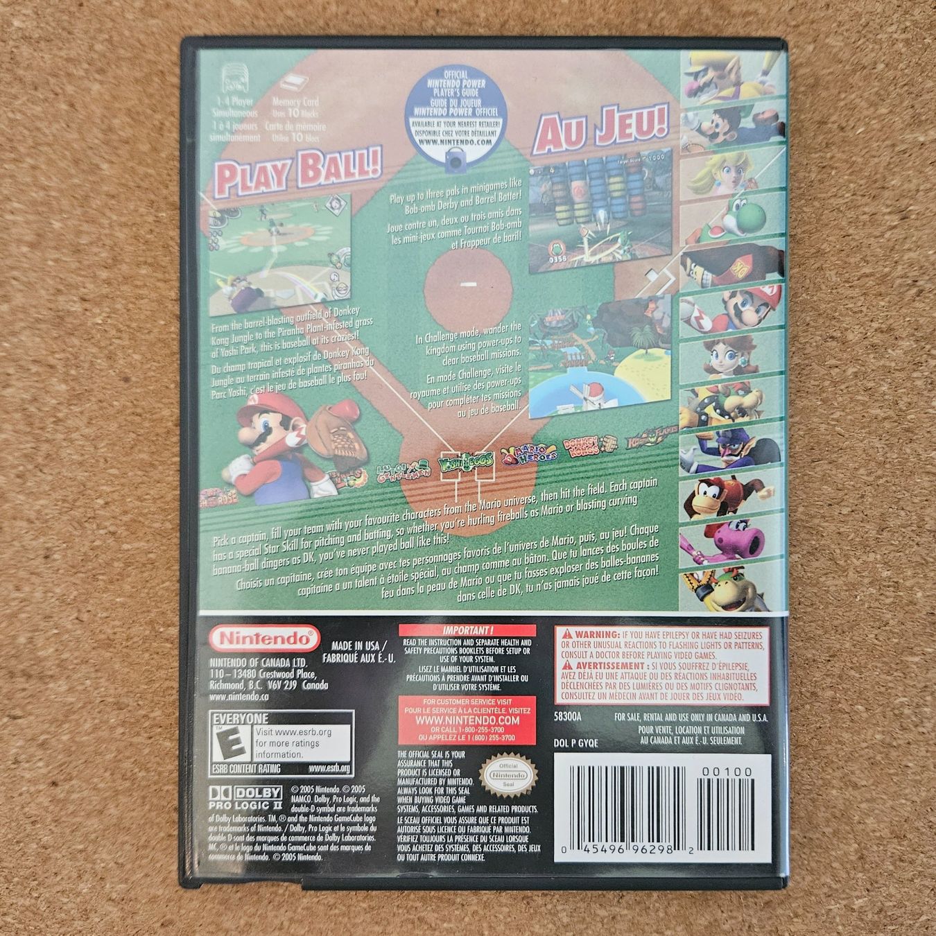 Spiele: Mario Superstar Baseball - Gamecube – Gebraucht aus Delémont von  1