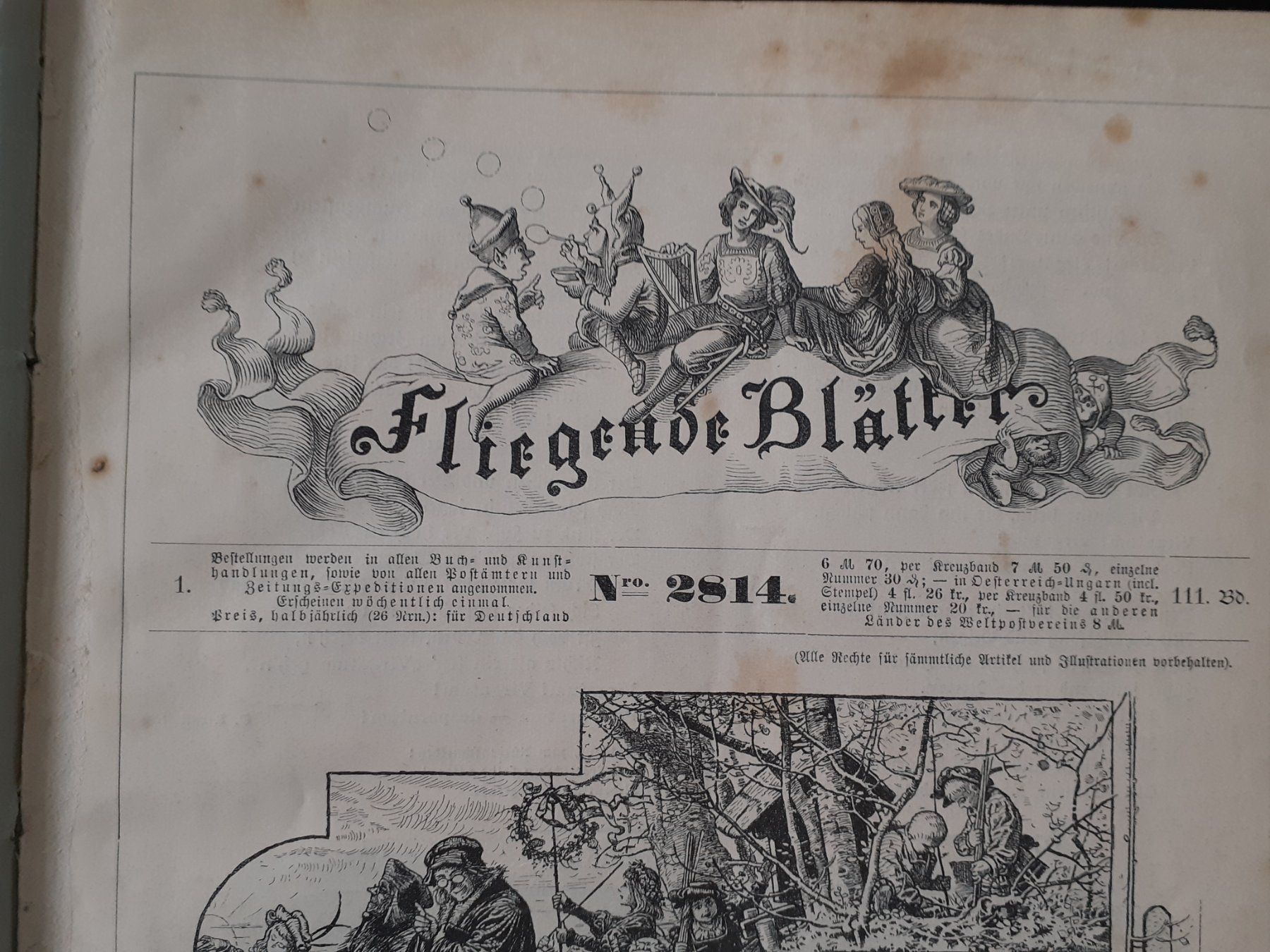 Libri: Fliegende Blätter Satirezeitschrift um 1850 – Usato da Mörschwil venduto da aik_x8mc 2
