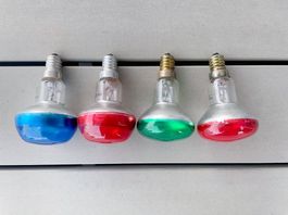 4er Set Philips Reflektorlampen / PARTYTONE R50 E14
