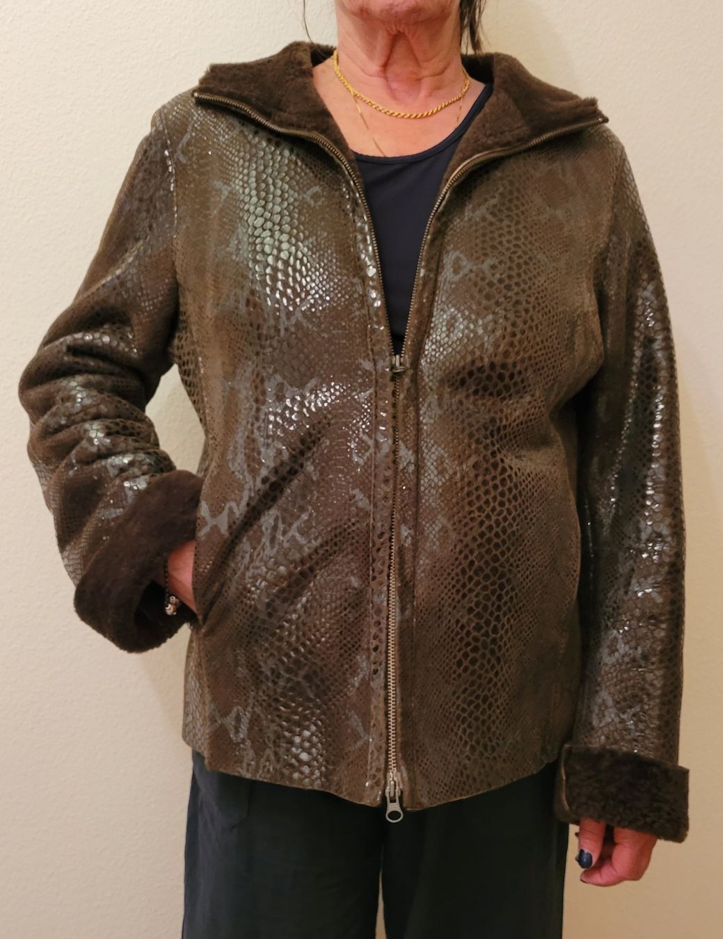 Jacken: Lammleder-Jacke Pielini – Gebraucht aus Zuerich von rol_2hbt