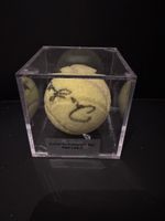 Ivan Lendl Autographed Tennis Ball
