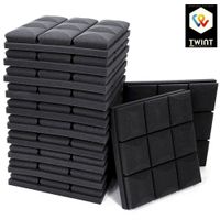 ✅ NEU 24x Akustikschaumstoff Platten 30x30x5cm