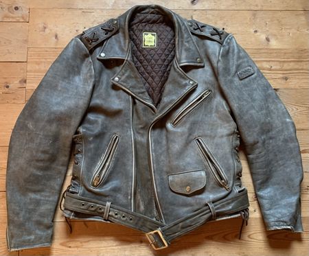 Harley-Motorradjacke aus Leder