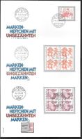 3 FDC aus Markenheft 1979 Orts-ET 5.1.1979