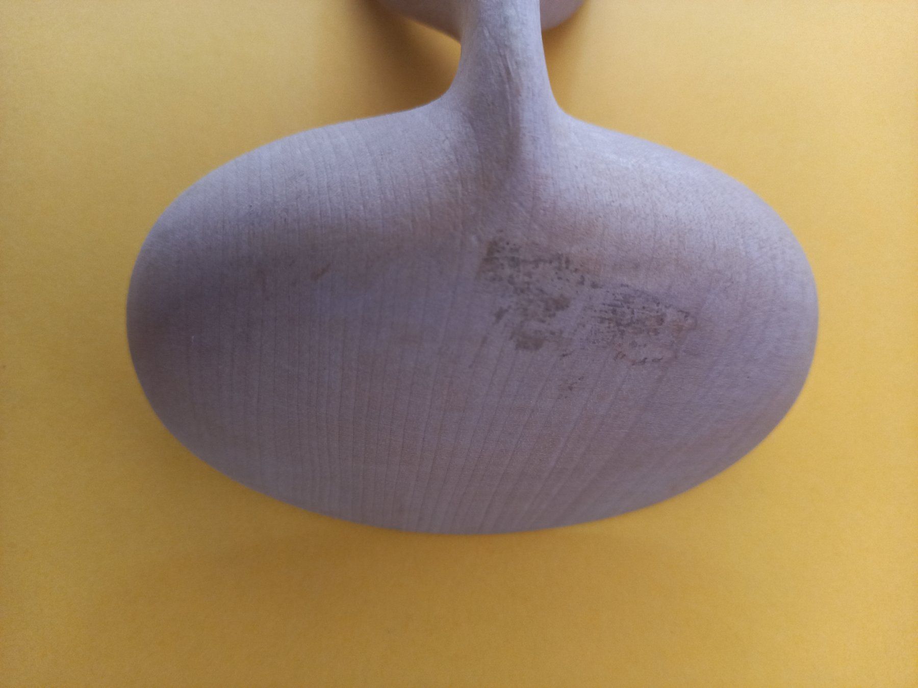 Cucchiai: Cuillère à crème en bois à suspendre  - Grue – Usato da Rossens FR venduto da Souris1 5