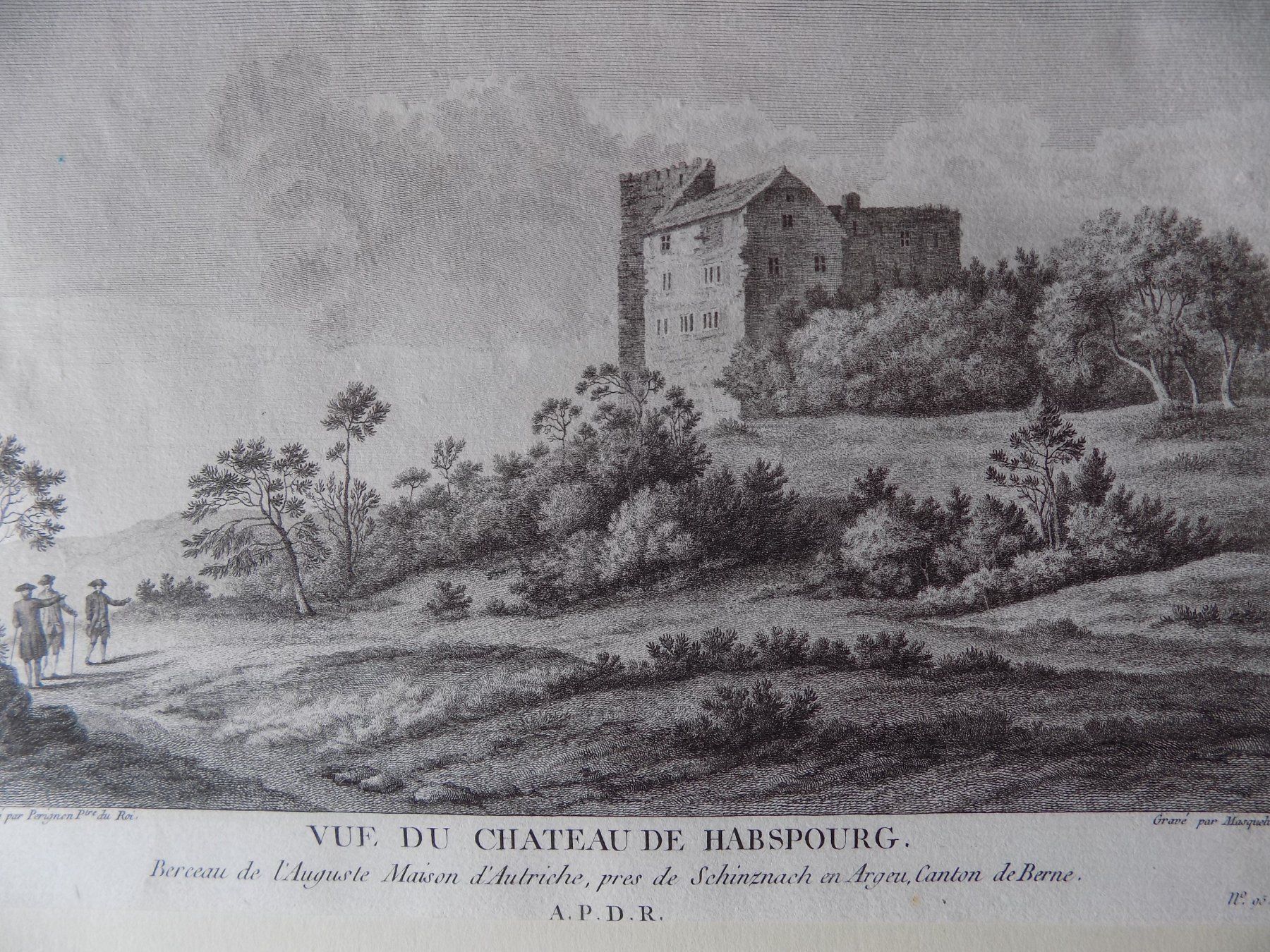 Incisioni: Château de Habsburg – Usato da Risch venduto da Antikfee 2