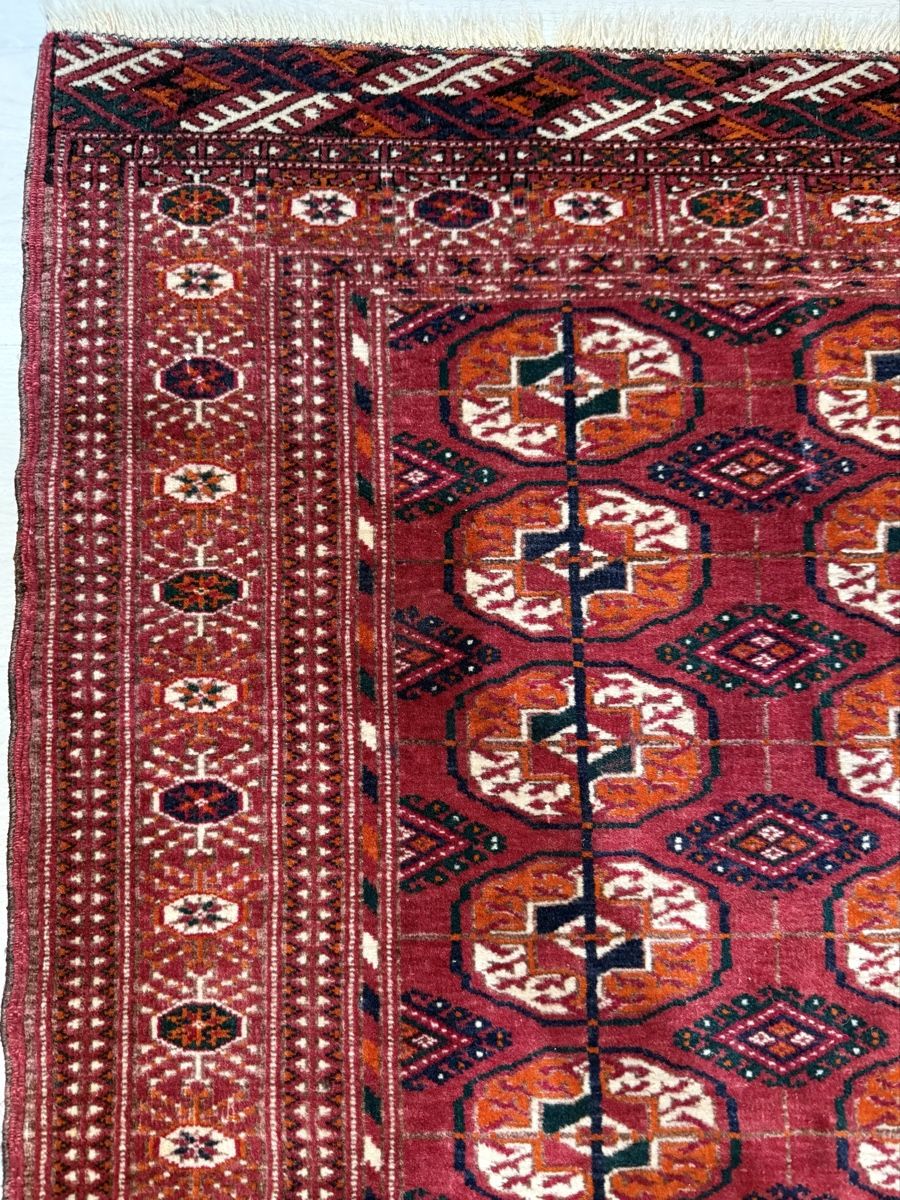 Tappeti: Orientteppich handgeknüpft rot mit Muster 116x85 – Usato da Büron venduto da Filadefia-888 6