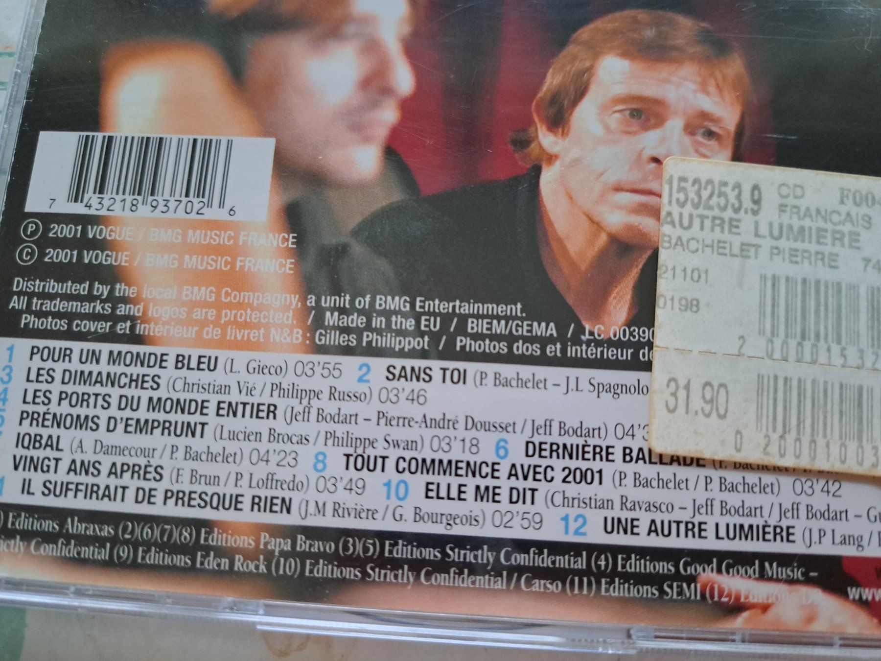 CDs: Cd Pierre Bachelet - une autre lumière  – D'occasion à Pully par bro_n52j 2