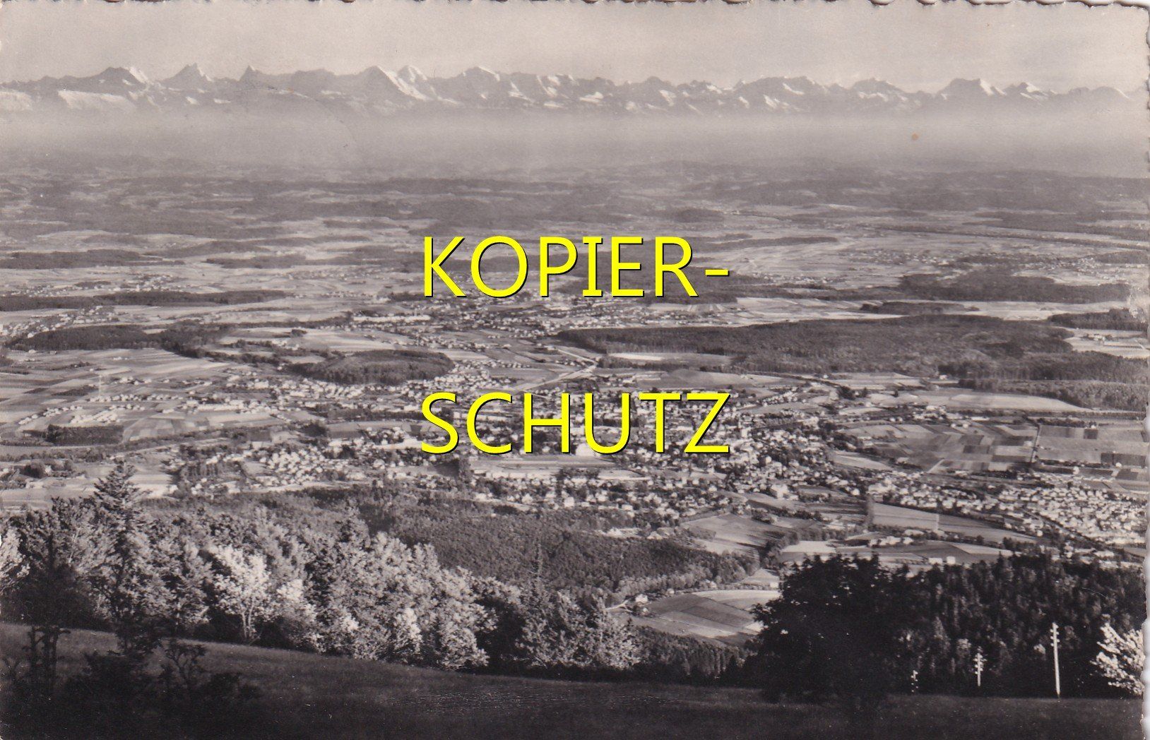 Cartoline postali: Weissenstein - Blick in die Schweiz /ba – Usato da Hombrechtikon venduto da Rudolf07