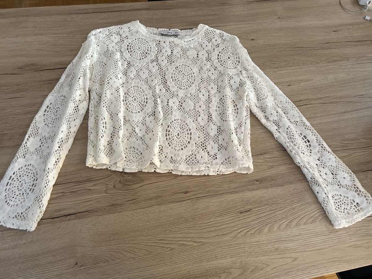 Mango Top: Pull MNG blanc cassé taille M – Nuovo (secondo la descrizione) da La Chaux-de-Fonds venduto da GabrielaKlein 1