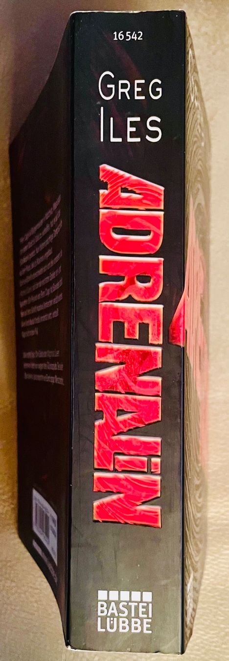 Libri: ADRENALIN - GREG ILES - THRILLER - PAPERBACK – Nuovo (secondo la descrizione) da Buchs AG venduto da fischli610 2