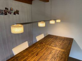 Esstischlampe "The Reef" 4 strahlig, Umbau LED,guter Zustand
