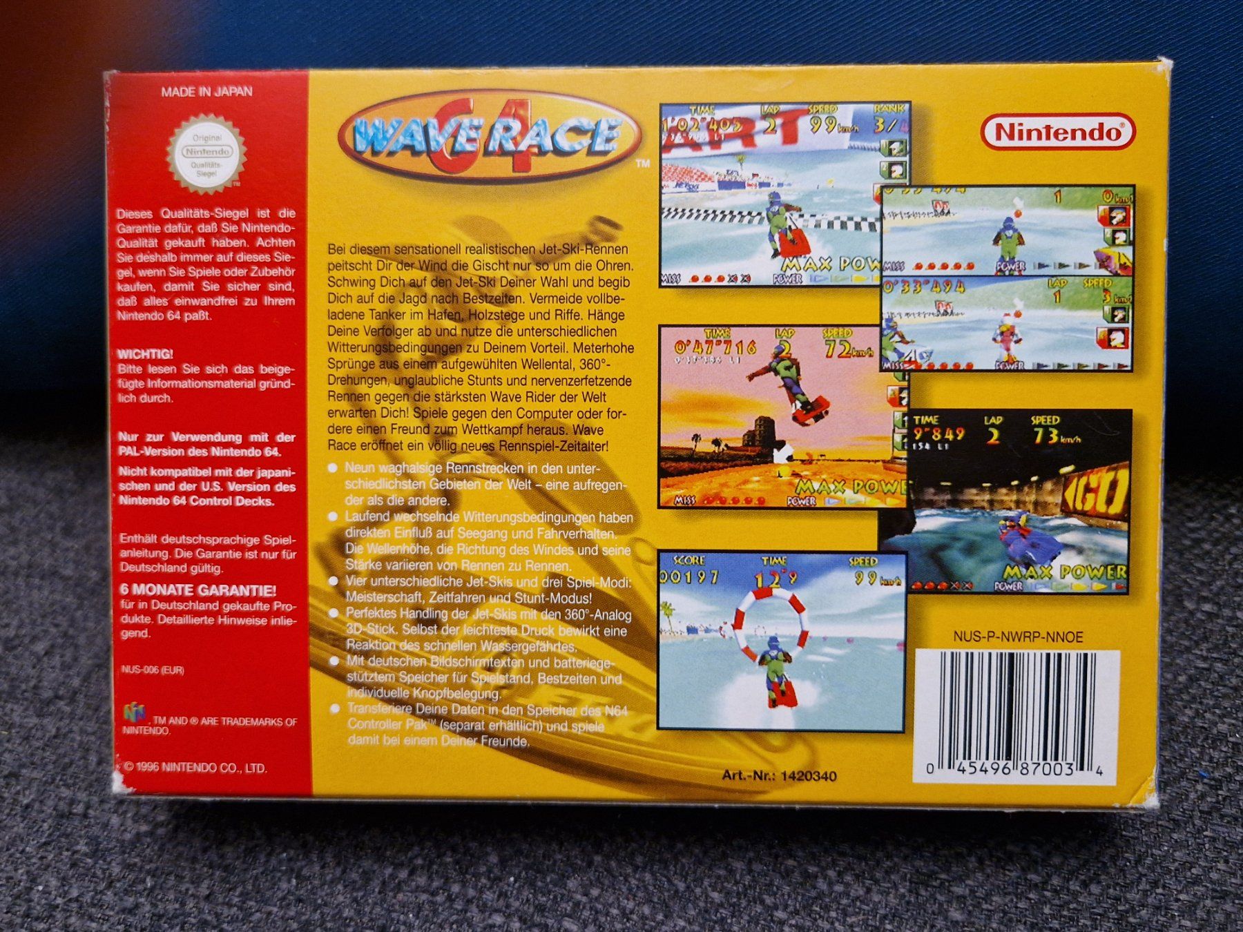Giochi: Wave Race 64 OVP / N64 – Usato da Rain venduto da Laupia 1