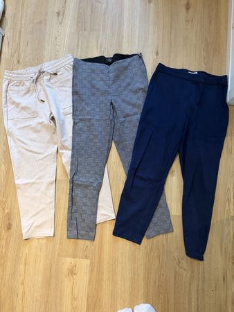 3 Hosen Damen Set verschiedene Farben Grösse 40/42