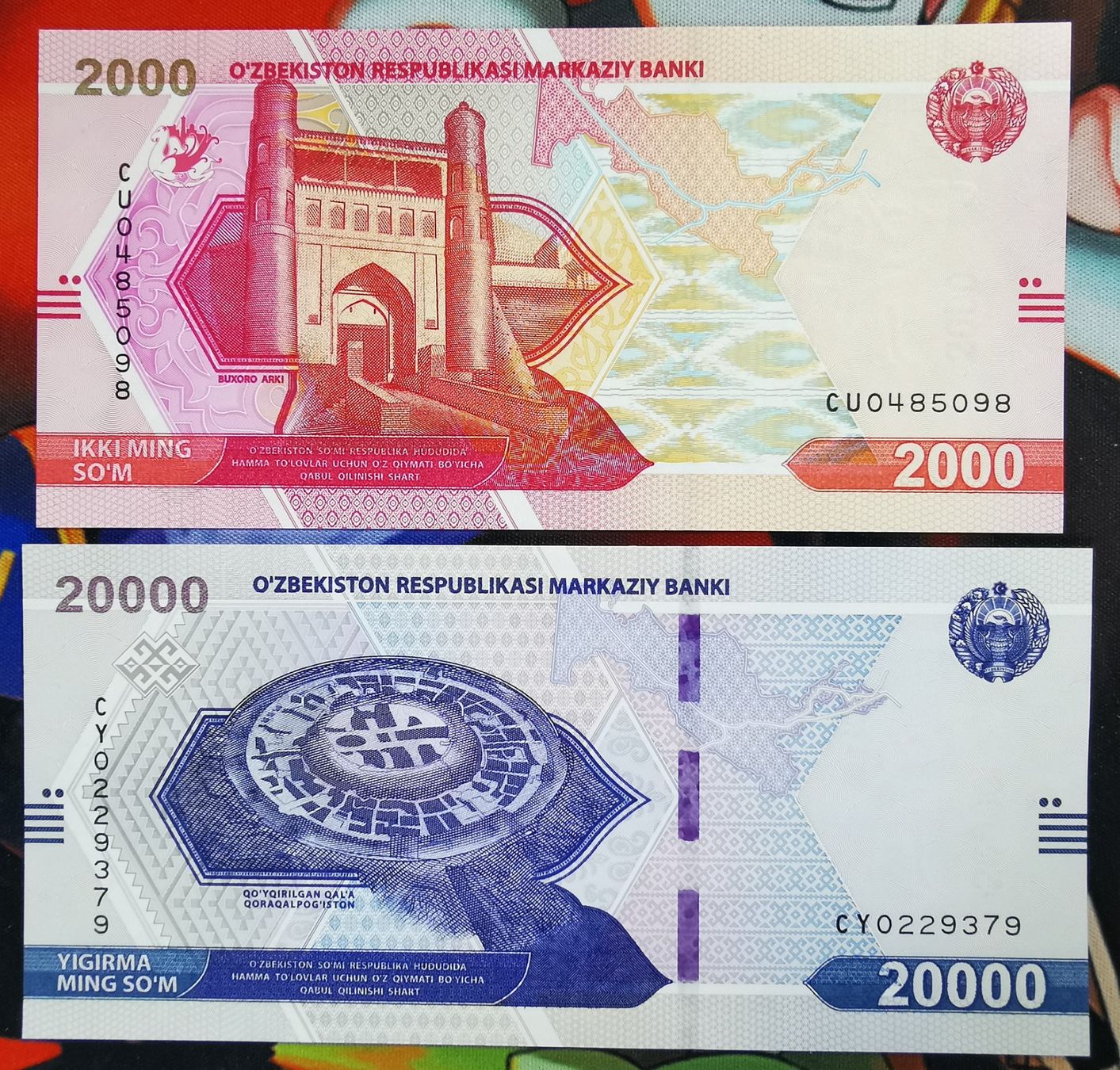Banconote: Uzbekistan 2000, 20000 Sum UNC _2 – Nuovo (secondo la descrizione) da Cousset venduto da Patricio77