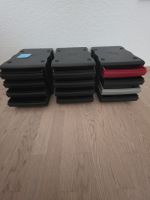 Praktisches Set: 3 Stapelbare Schubladen-Elemente, Schwarz