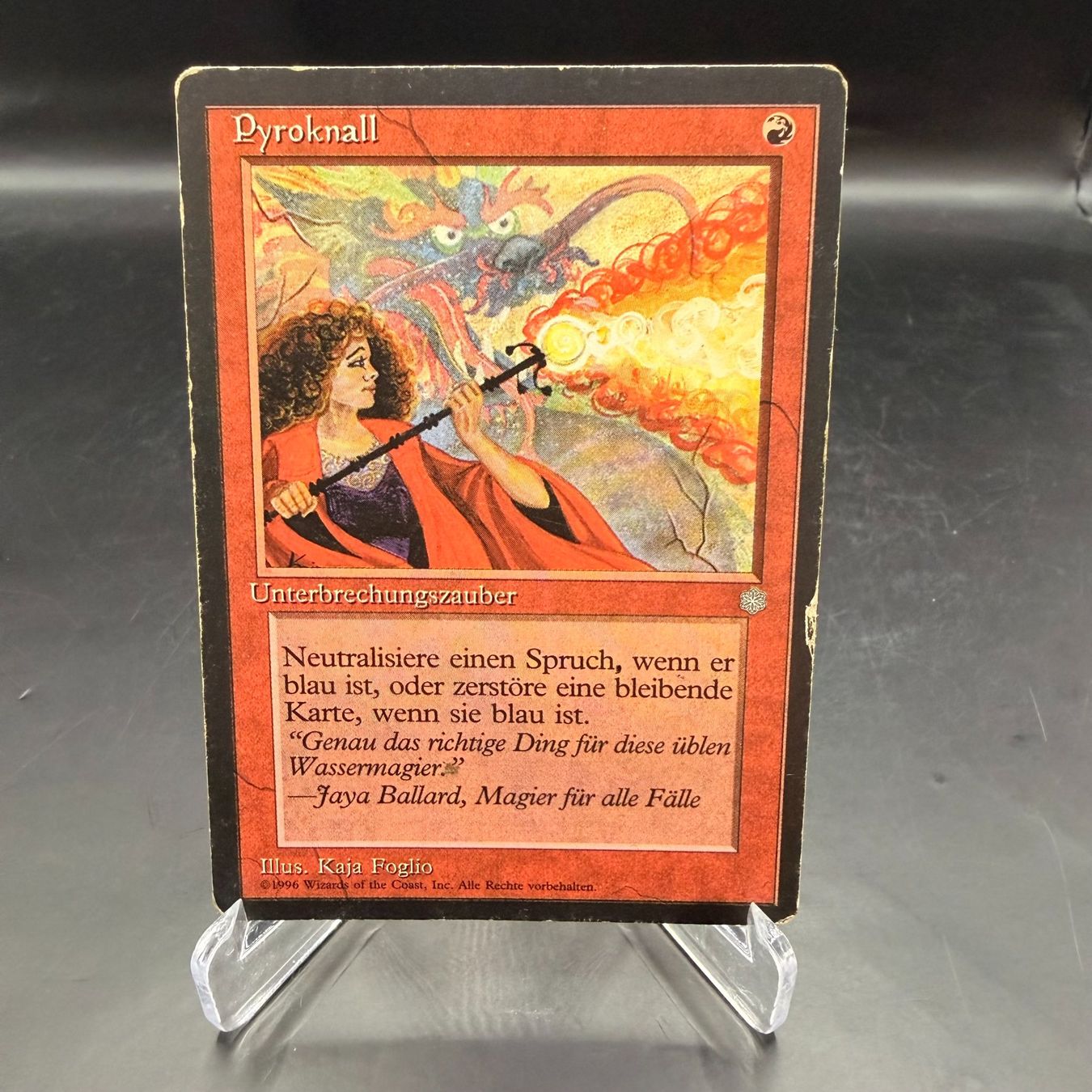 Magic The Gathering Sammelbilder & Trading cards: Pyroknall 213/383 Eiszeit Magic Deutsch PL – Gebraucht aus Düdingen von Nerdworld