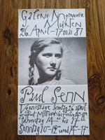 Rudolf Mumprecht (1918-2019) Plakat Galerie Ringmauer
