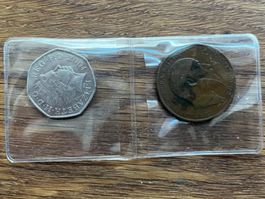 Seltene britische Münzen Sammlung, 1/50 Pence, 1906, 2004