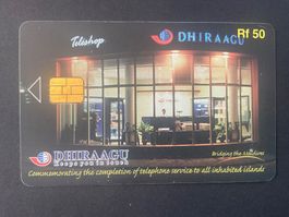 Telefonkarte Malediven