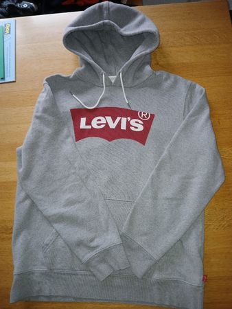 Hoodie levis L ist aber M