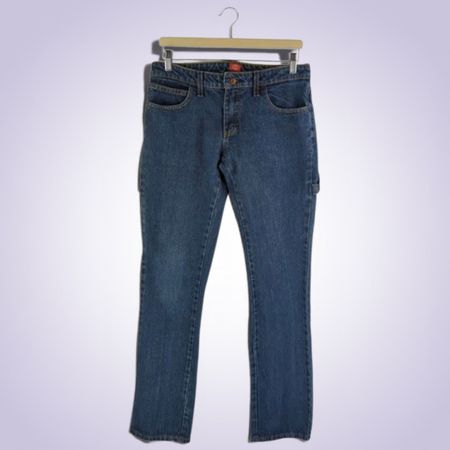 ​DICKIES Damen Jeans Blau – Relaxed Fit – Gr. 6 RG (ca. S/M)