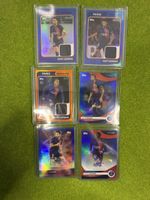 Lot 6 cartes Topps Paris Saint-Germain numérotées