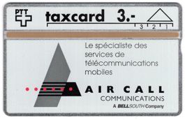AIR CALL COMMUNICATIONS - seltene Firmen Taxcard