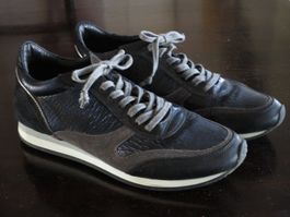 Sneakers VIA VAI, 40, dunkelblau, leicht metalisé