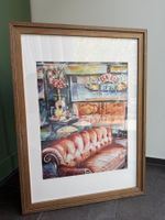 Friends Central Perk Bild im Holzrahmen