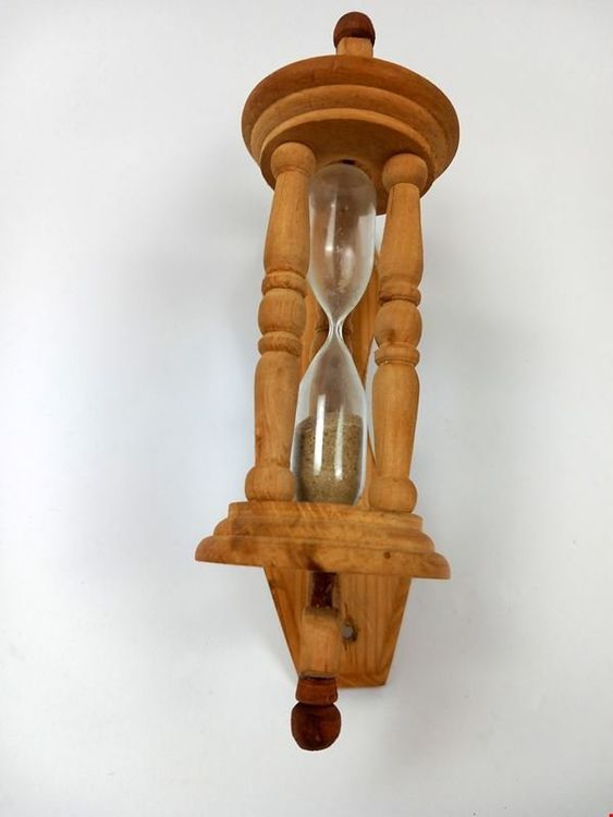 Sanduhr Aus Holz – 1, 3, 5 Minuten Timer, Deko Für Küche & Wohnzimmer