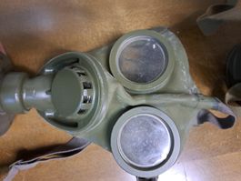 Swiss Armee alte Gasmaske Fega