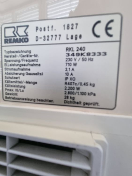Klimageräte: Klima gerät Mobil Remko – Gebraucht aus Reinach BL von Haexestoeckli 5
