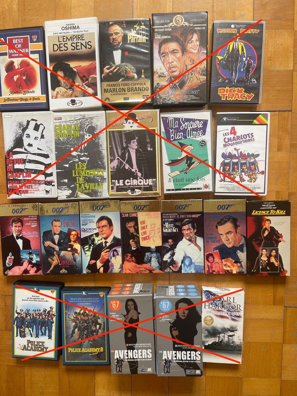 Toutes les VHS: 18 VHS - Collection James Bond 007 – D'occasion à Biel/Bienne par Jan_321 1