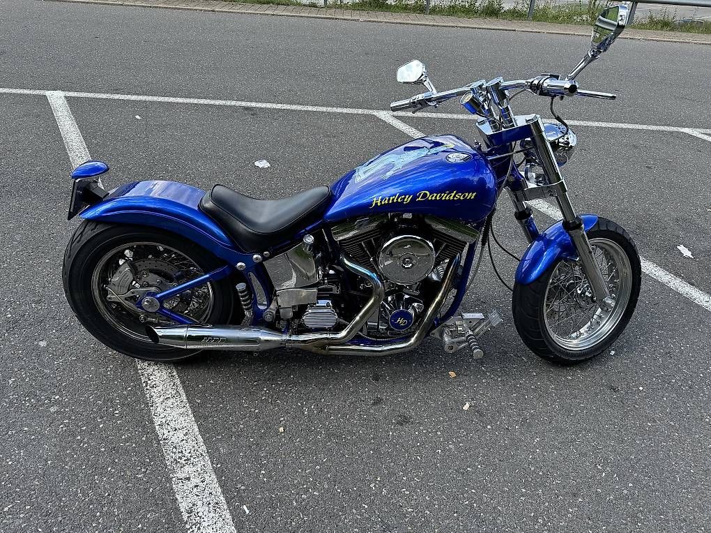 Harley-Davidson Strada: Harley Davidson custom – Usato da Vevey venduto da Chupita-met 1