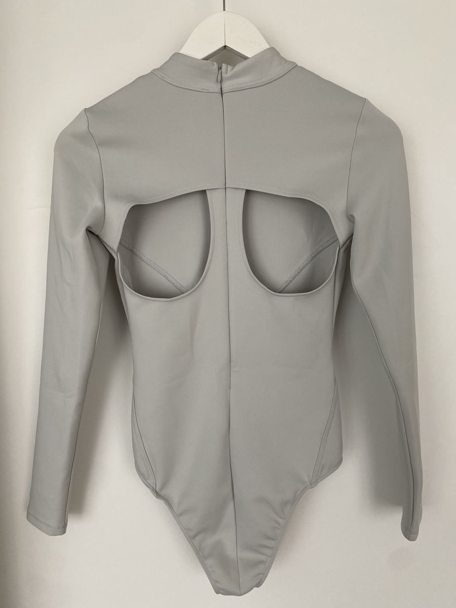 Zara Top: Body ZARA gris, S – Nuovo (secondo la descrizione) da Bussigny venduto da cac_q2c6 5