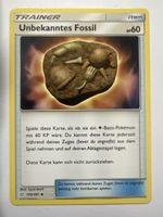 Unbekanntes Fossil Pokémon 