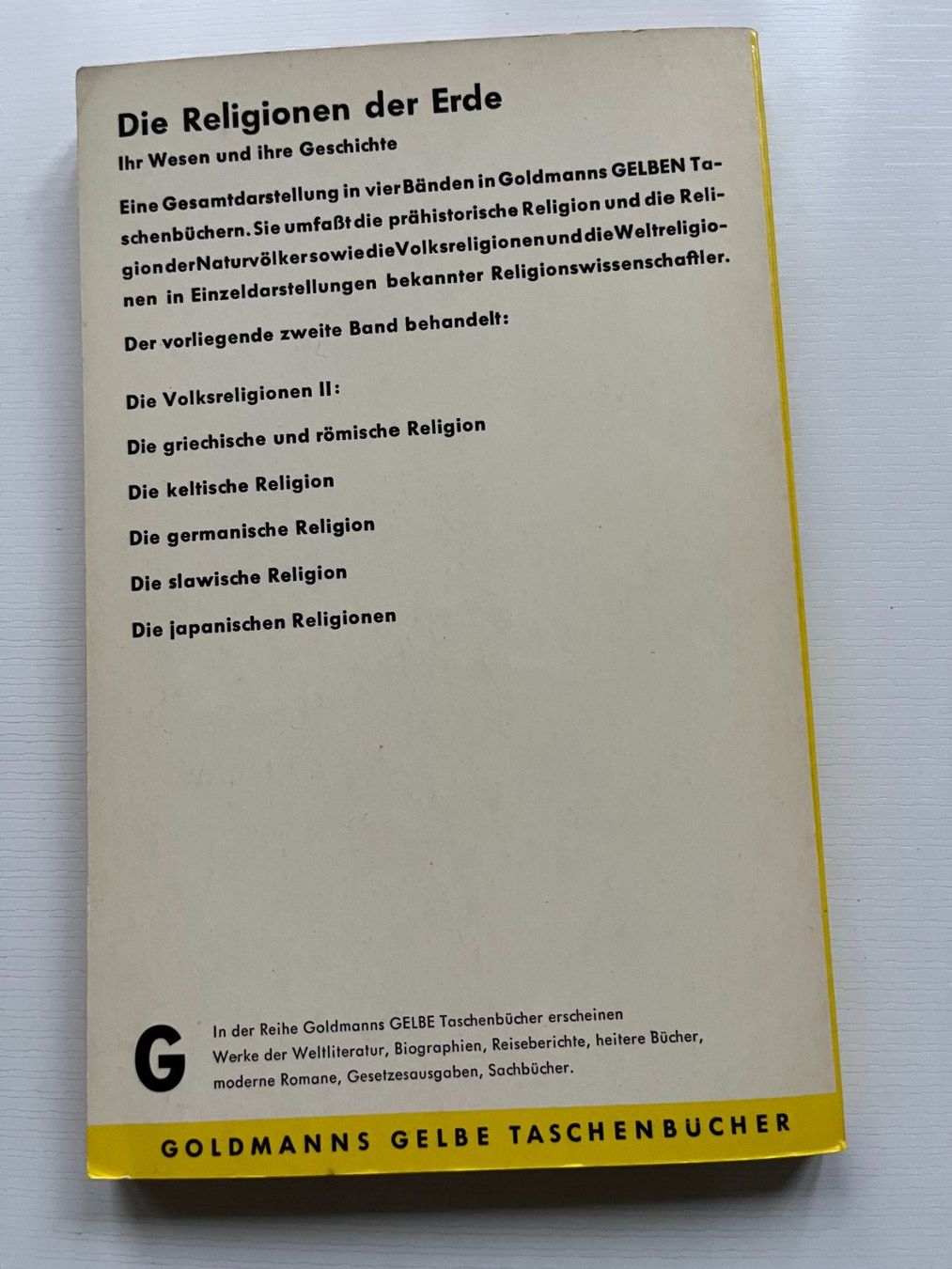 Bücher: Die Religionen der Erde II – Gebraucht aus Effretikon von Vesta02 1
