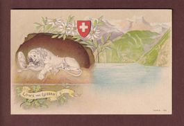 Löwe von LUZERN - Präge