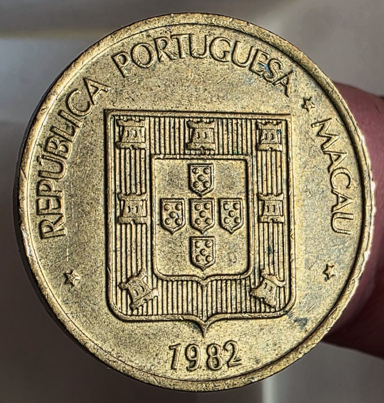 Tutti le monete: MACAU 50 AVOS 1982 – Usato da Winterthur venduto da Creso70 1