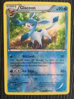Pokemon Glaceon Reverse Holo XY Furious Fists 2014 Near Mint