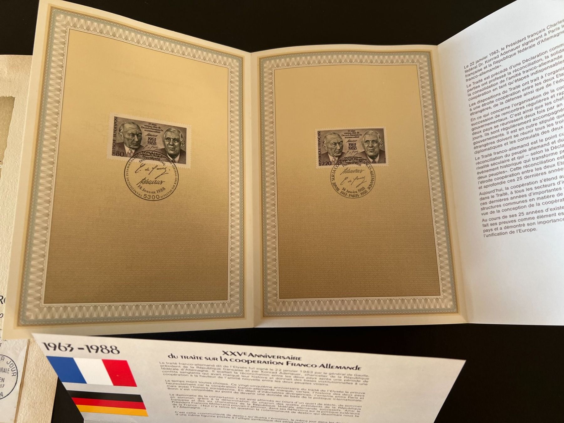Tutti i francobolli: () Super lot de 150+ souvenirs philatéliques – Usato da Lausanne venduto da ffhoud 6
