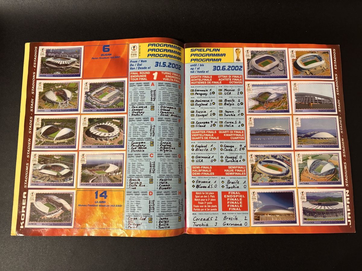 Panini Alben: Panini Heft World Cup 2002  – Gebraucht aus Hauptwil von rap_5lh5 3