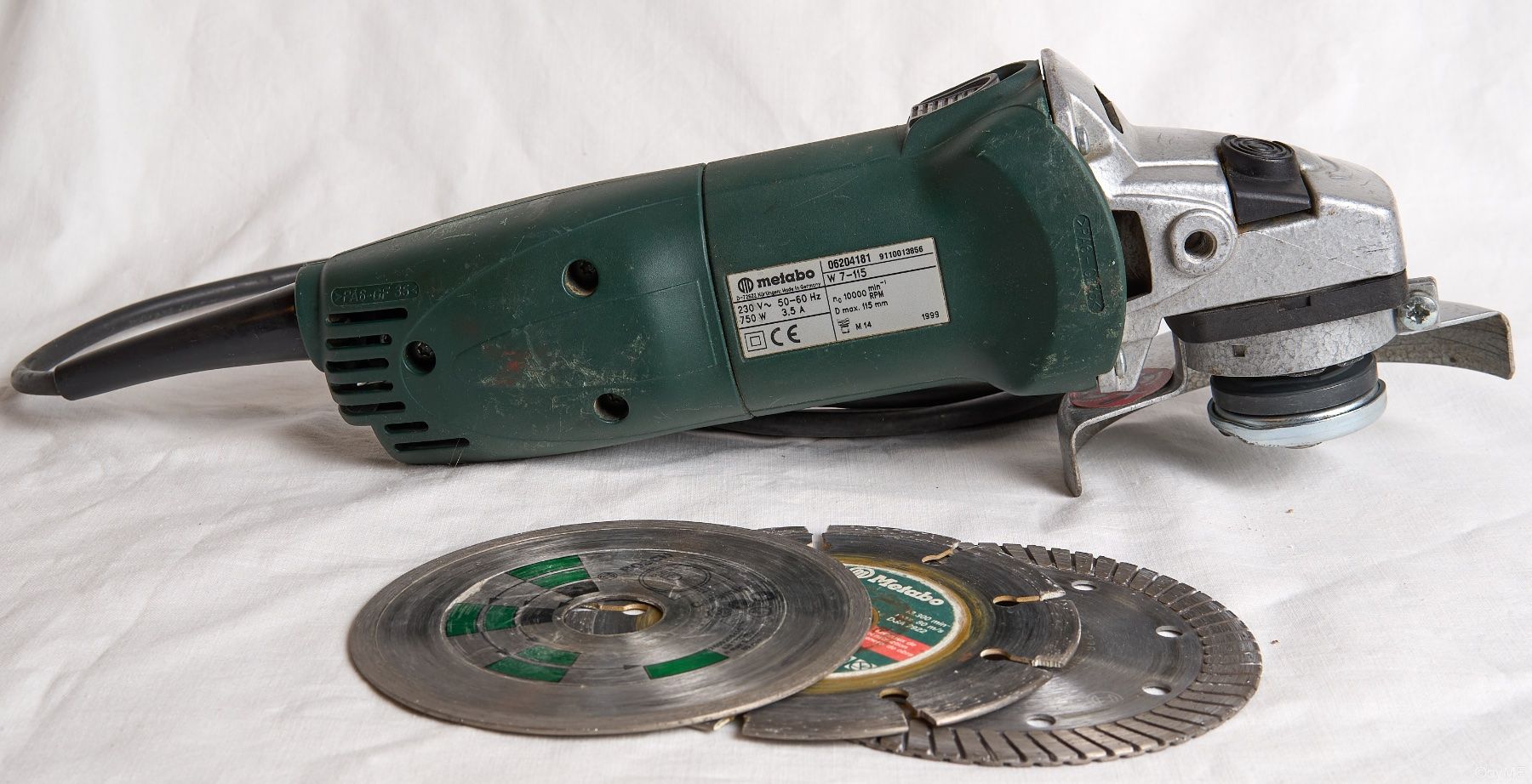 Metabo Smerigliatrici & Lucidatrici: Metabo Winkelschleifer 115mm – Usato da Laupen ZH venduto da Erm113 1