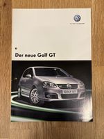 VW Golf GT Prospekt, 2006 oder 2007